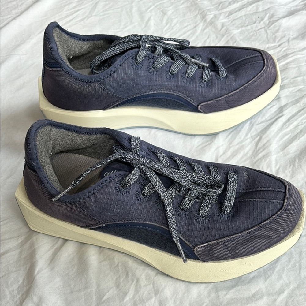 Women’s size 9‎ Allbirds Blue and White Sneakers with Versatile Style - Picture 6 of 10